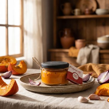 Hagymás sütőtökkrém 205g