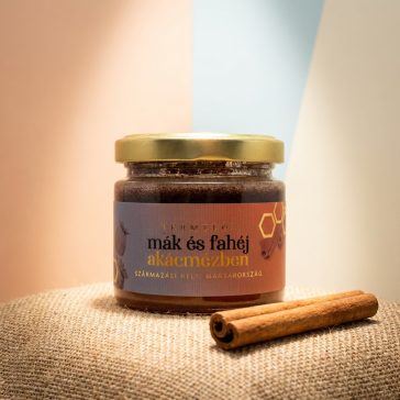 Mák és fahéj akácmézben 50g