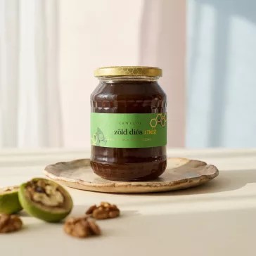 Zölddió mézben 900g