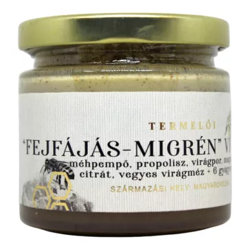 Fejfájás, migrén Vitamézes 50g