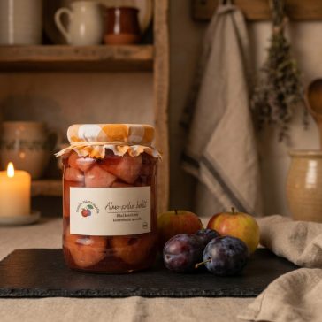 Alma-szilva befőtt 720 ml (cukormentes)