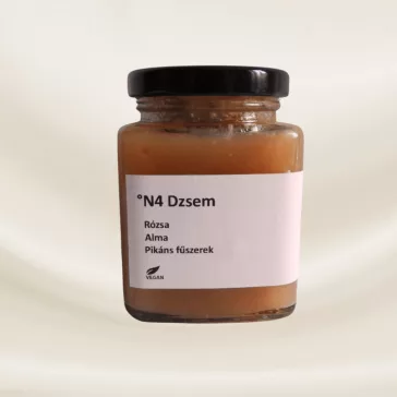 °N4 Dzsem alma-rózsa-pikáns fűszerek 200ml
