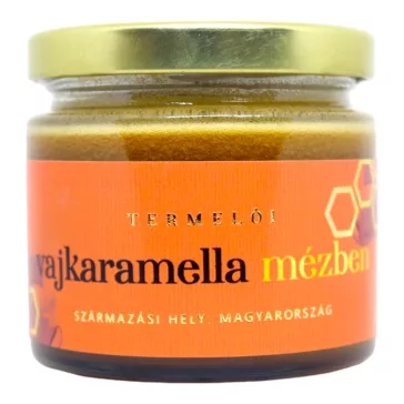 Vajkaramella mézben 50g
