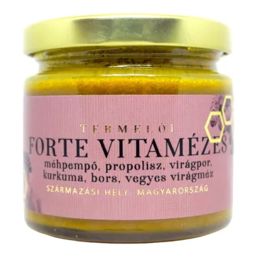 Forte Vitamézes Kurkumával 230g