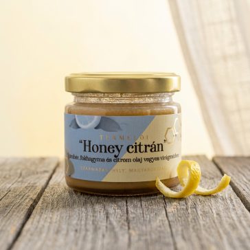   Honey citrán - Gyömbér, fokhagyma, citromolaj mézben 230g