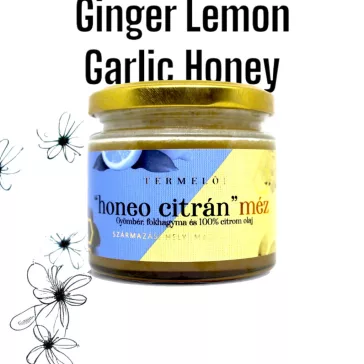   Honey citrán - Gyömbér, fokhagyma, citromolaj mézben 230g