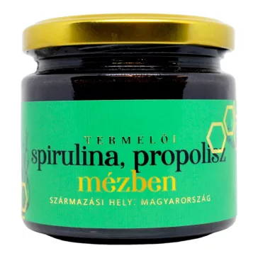 Spirulina, propolisz mézben 50g
