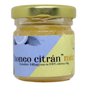 Honey citrán - Gyömbér, fokhagyma, citromolaj mézben 50g