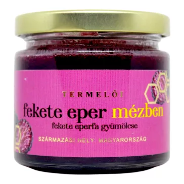 Fekete eper mézben 230g