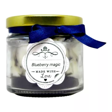 Áfonyás gyertya 130g