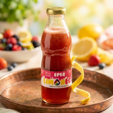 LIMONECTAR Szörp - Eper 200ml (min. 2,4 literhez)
