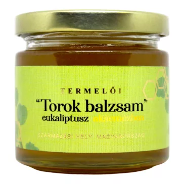 "Torok balzsam" - eukaliptusz akácmézben 50g