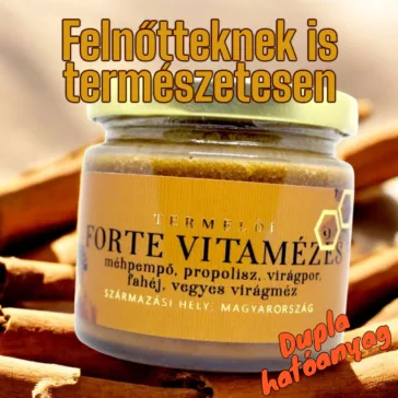 Forte Vitamézes Kurkumával 50g