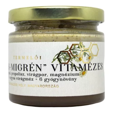 Fejfájás, migrén Vitamézes 230g