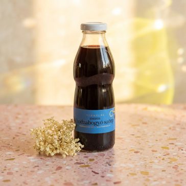 Mézes bodzabogyó szörp 500ml