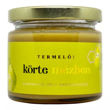 Körte mézben 230g