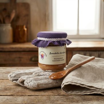 Levandų obuolių uogienė 200 g (su cukrumi)