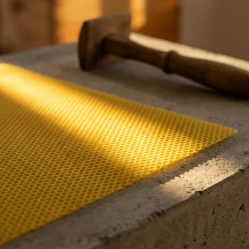 Méhviasz - Műlép - Hunor (1 lap)