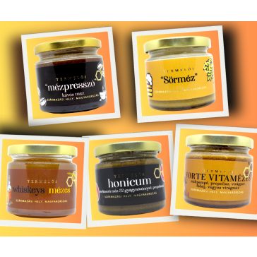Mézválogatás férfiaknak - kóstoló csomag