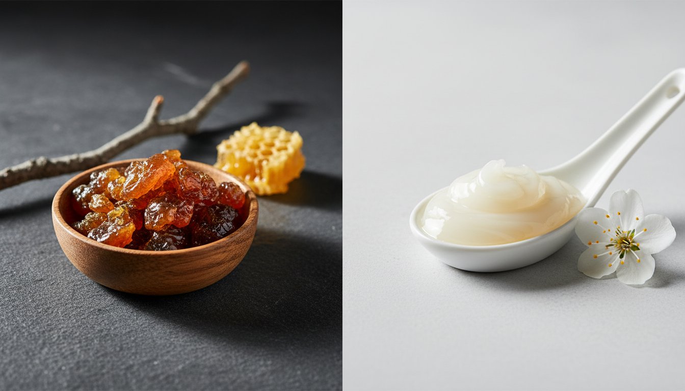 Propolisz vagy Méhpempő? A Teljes Útmutató a Két Kaptárkincs Közötti Különbségről