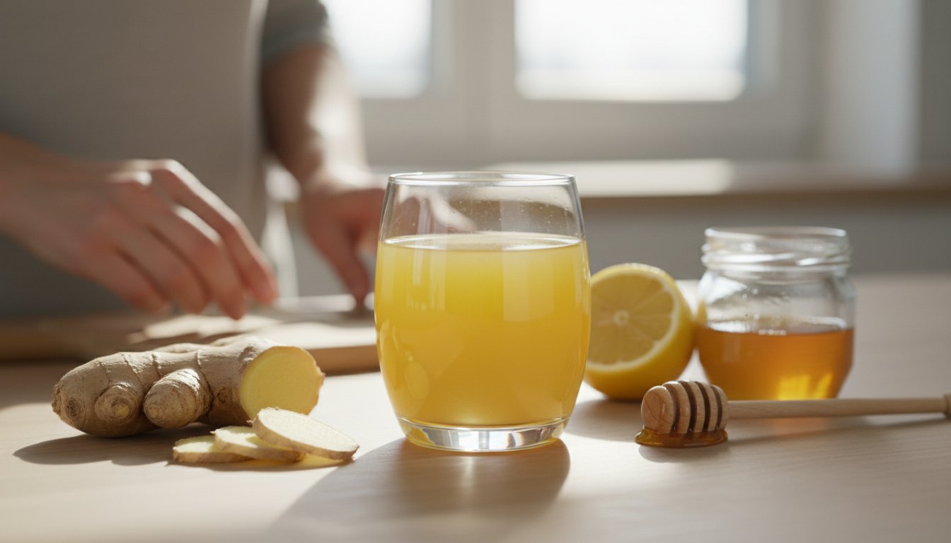 Gyömbér lé készítése házilag: A legjobb immunerősítő ital receptje mézzel